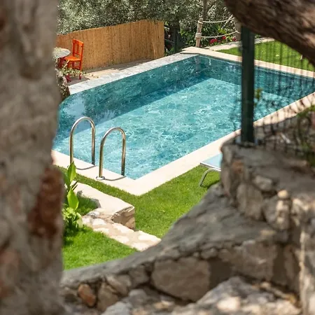 Stone House With Pool Among Olive Trees In Kabak Villa