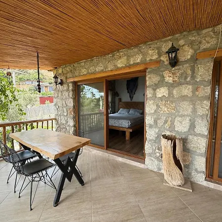 Stone House With Pool Among Olive Trees In Kabak Villa *