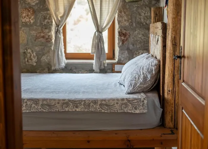 Stone House With Pool Among Olive Trees In Kabak Villa