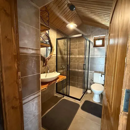 Stone House With Pool Among Olive Trees In Kabak