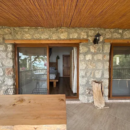 别墅 Stone House With Pool Among Olive Trees In Kabak