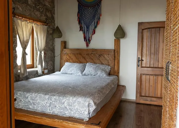 别墅 Stone House With Pool Among Olive Trees In Kabak *