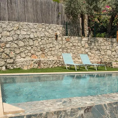 Stone House With Pool Among Olive Trees In Kabak * Фетхие