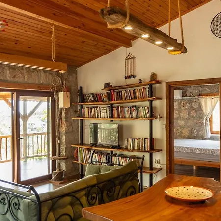 Stone House With Pool Among Olive Trees In Kabak * Fethiye