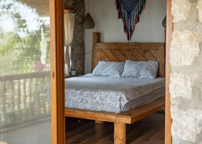 Stone House With Pool Among Olive Trees In Kabak Fethiye