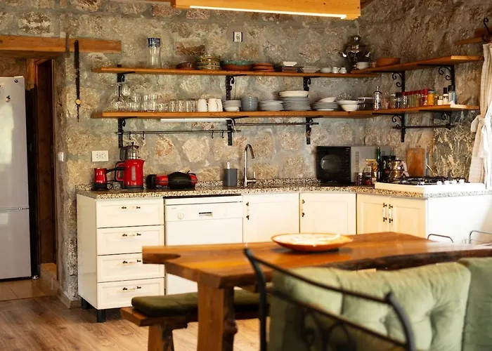 Stone House With Pool Among Olive Trees In Kabak * Fethiye