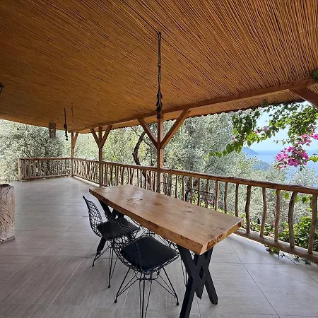 Stone House With Pool Among Olive Trees In Kabak Willa Fethiye