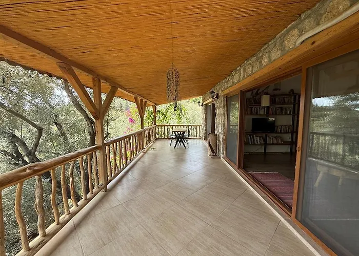 Willa Stone House With Pool Among Olive Trees In Kabak